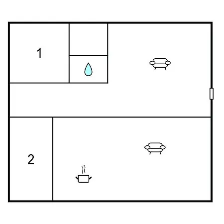 Awesome In With Swimming Pool 펜션 *